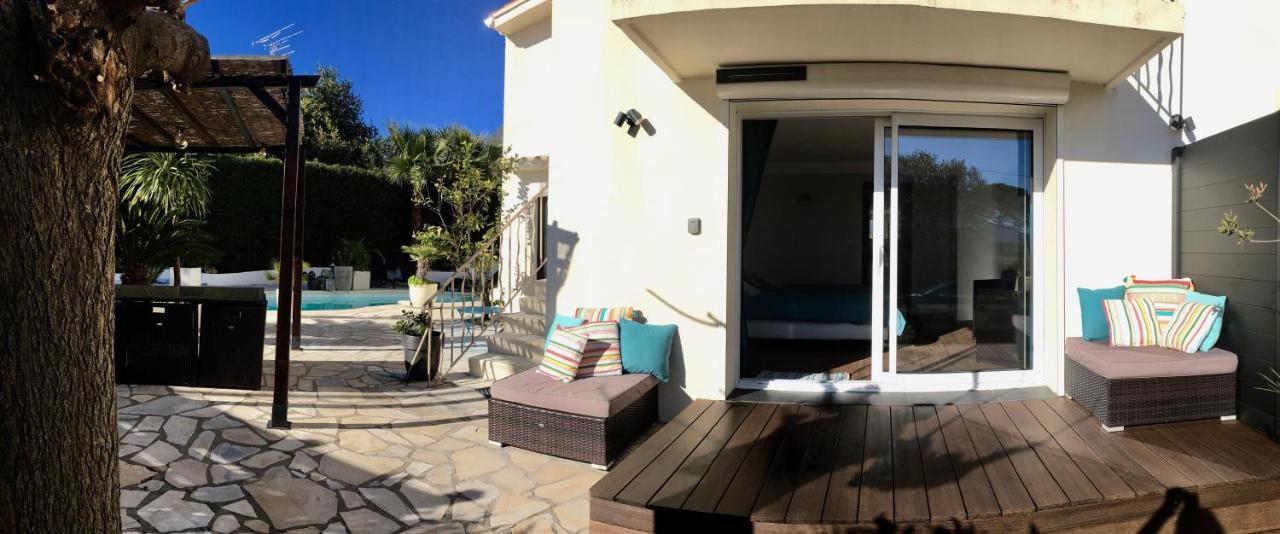 Bed,Kitchen And Swimming Pool Villa Esterel แซ็งต์-ราฟาเอล ภายนอก รูปภาพ